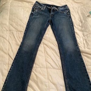 Silver brand jeans, Suki slim bootcut W31/L33.